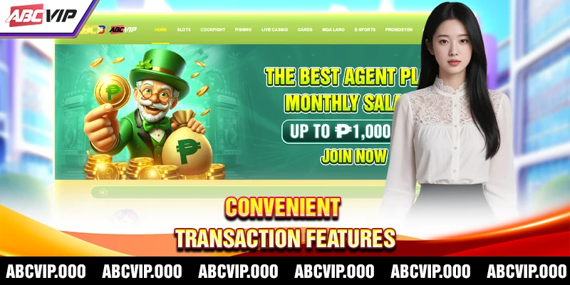 Convenient transaction features