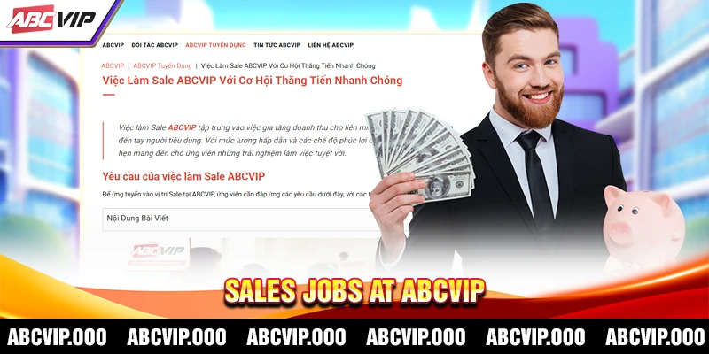 Sales Jobs at ABCVIP