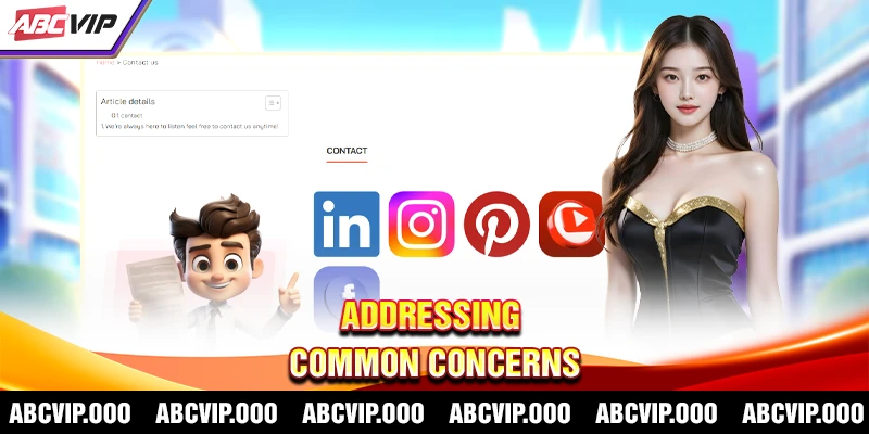 Addressing common concerns